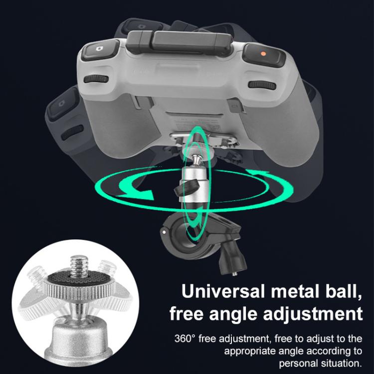 BRDRC Drone Remote Control Adapter Base Bicycle Holder, For DJI RC / RC 2 BRDRC Drone Remote Control Adapter Base Bicycle Holder, For DJI RC / RC 2
